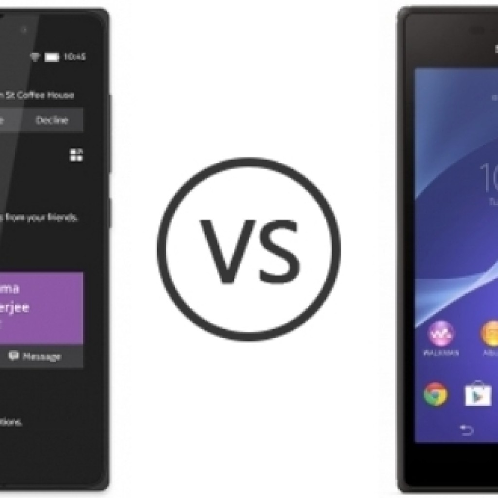 Nokia XL vs Sony Xperia M