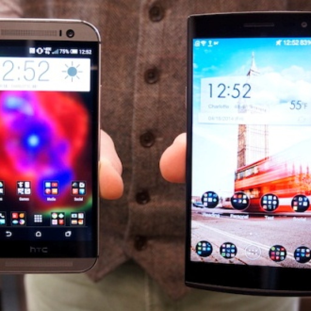 Oppo Find 7 vs HTC One M8