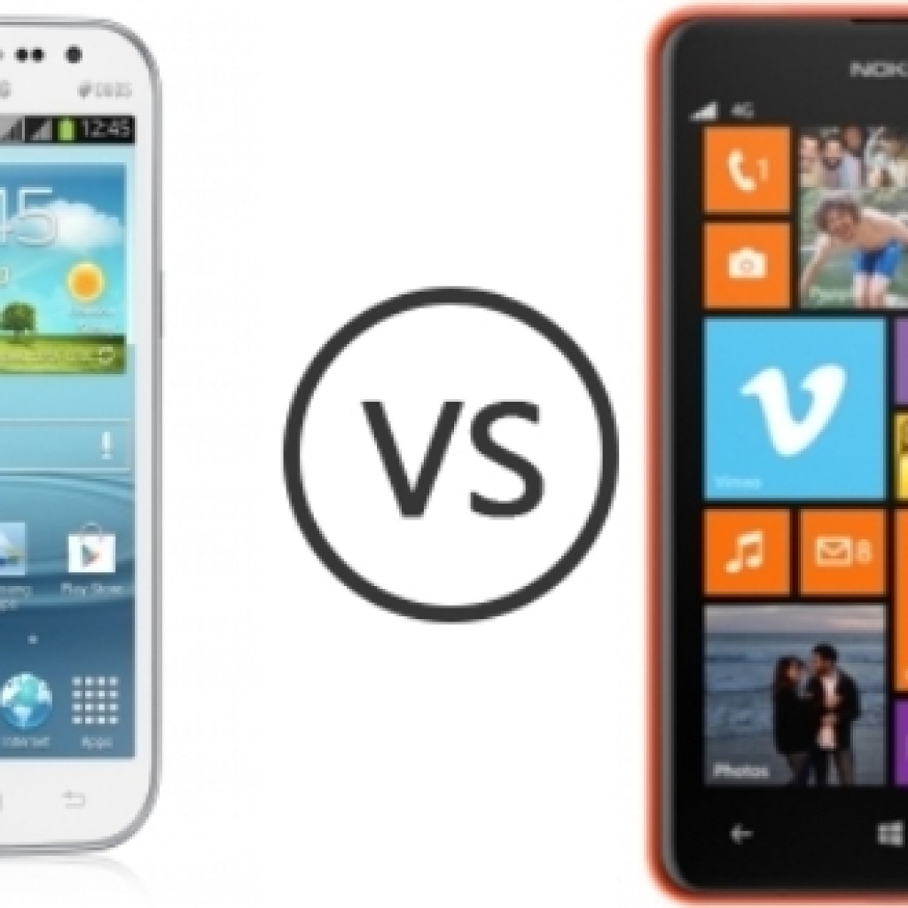 Samsung Galaxy Ace 3 vs Nokia Lumia 625