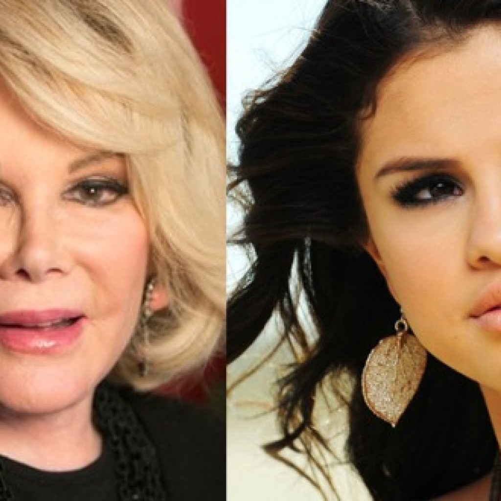 Selena Gomez Joan Rivers