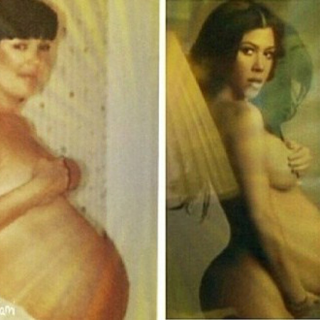 Kourtney Kardashian Naked. 