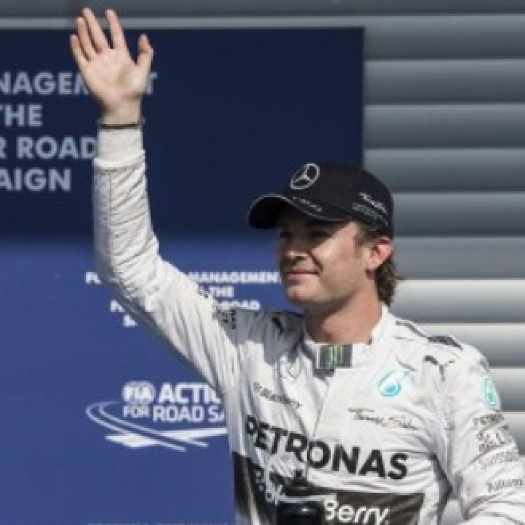 Nico Rosberg F1 GP Belgia