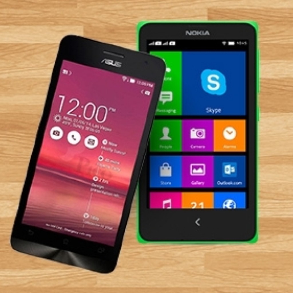 Nokia XL vs Asus Zenfone 5