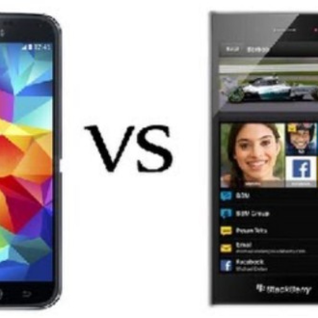 Samsung Galaxy S5 vs BlackBerry Z30