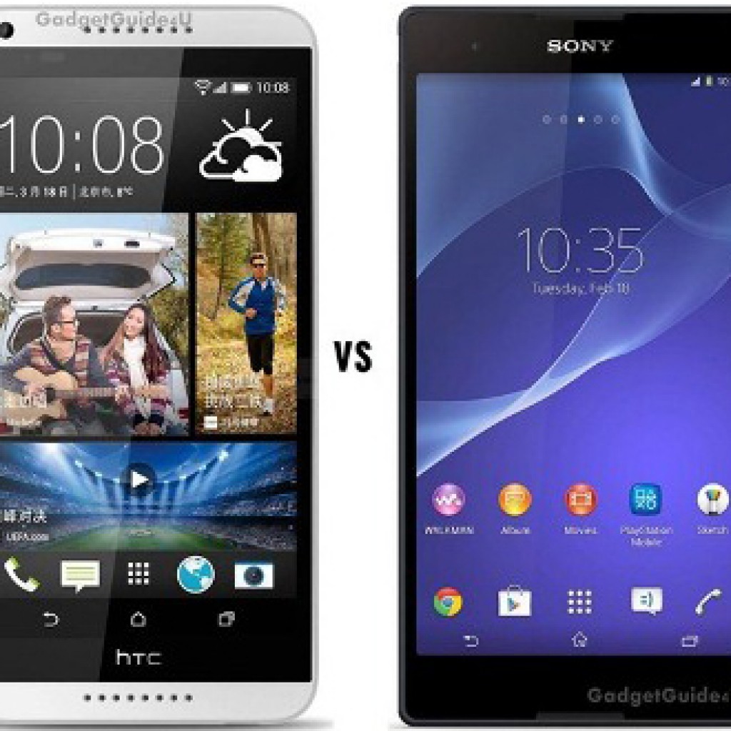 Sony Xperia C3 vs HTC Desire 816