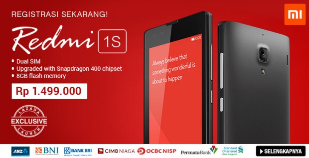 Xiaomi Redmi 1S Sudah Bisa Preorder, Harga Rp1,4 Jutaan