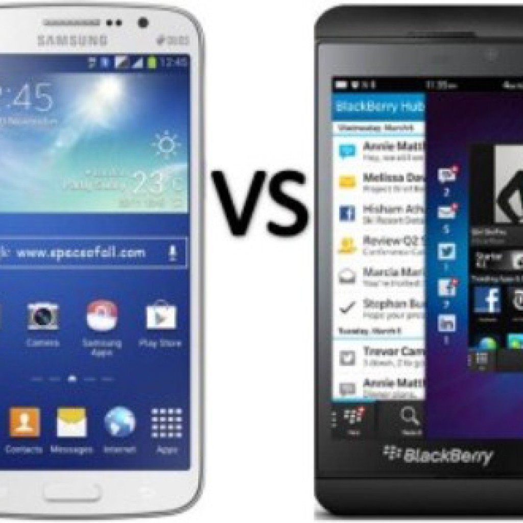 Galaxy Grand 2 vs BlackBerry Z10