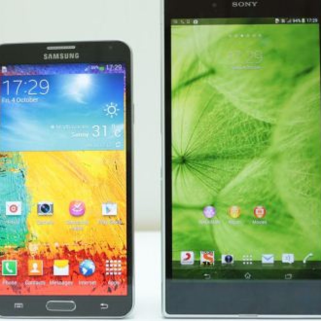 Galaxy Note 4 vs Xperia Z3