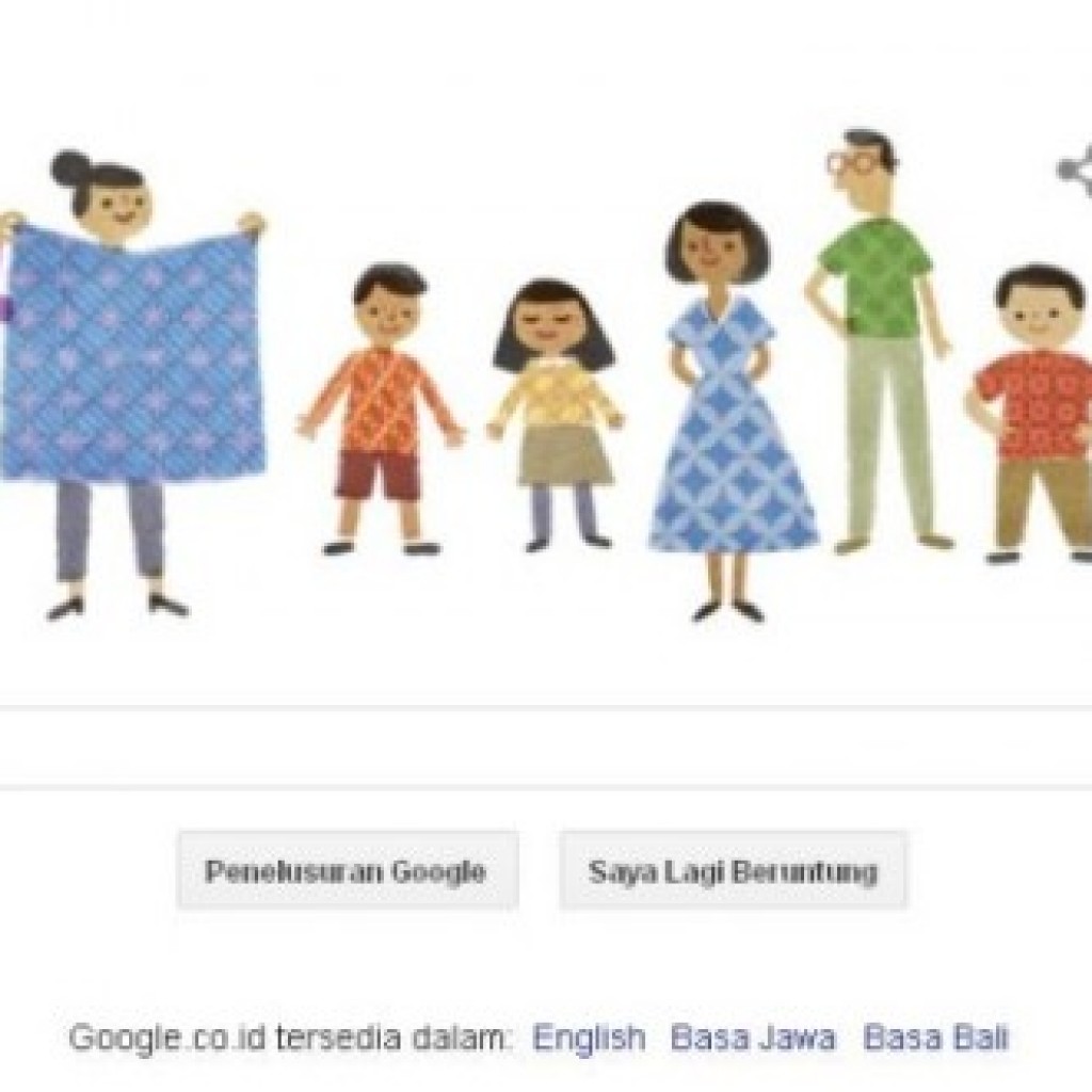 Google Doodle Hari Batik