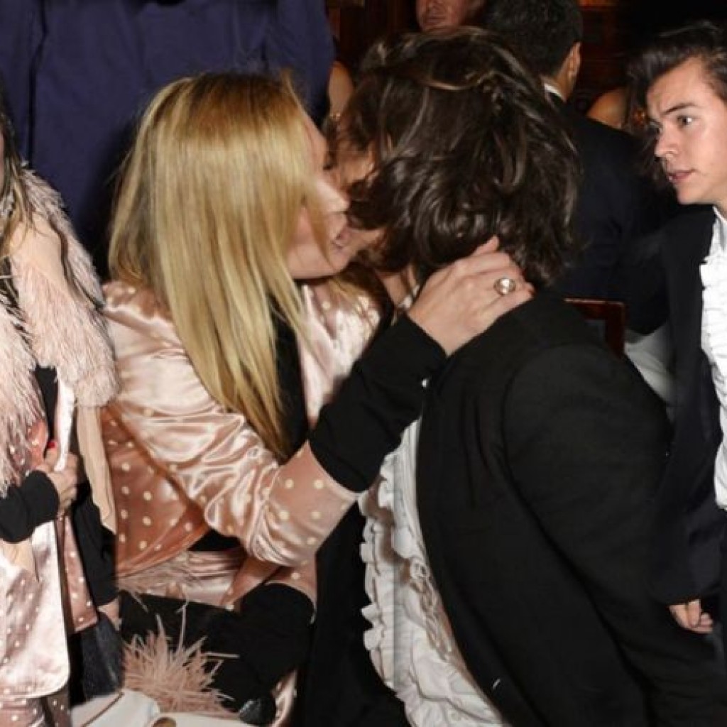 Harry Styles an Kate Moss