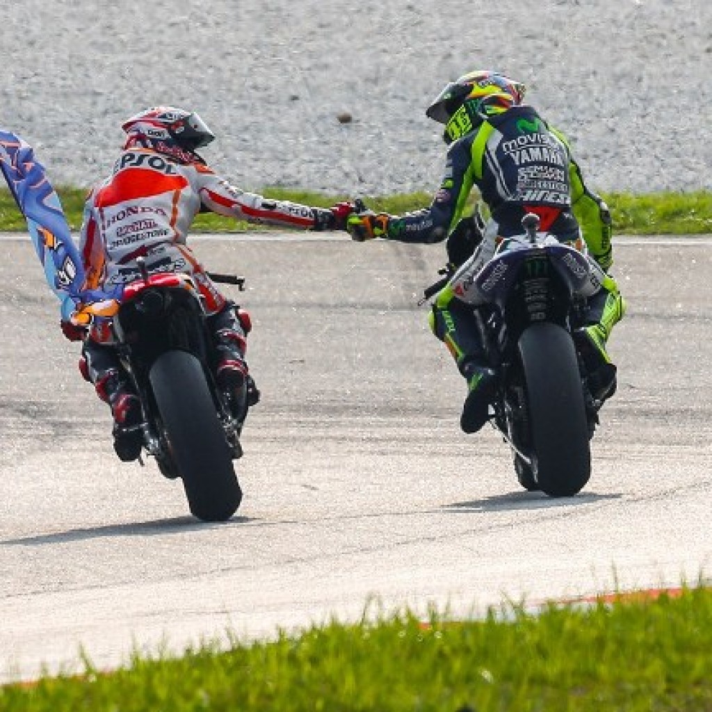 Marc Marquez Valentino Rossi MotoGP Sepang