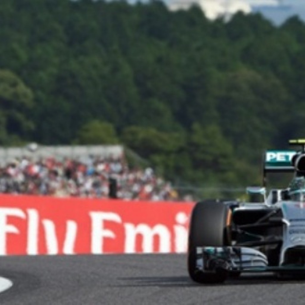 Nico Rosberg F1 GP Jepang