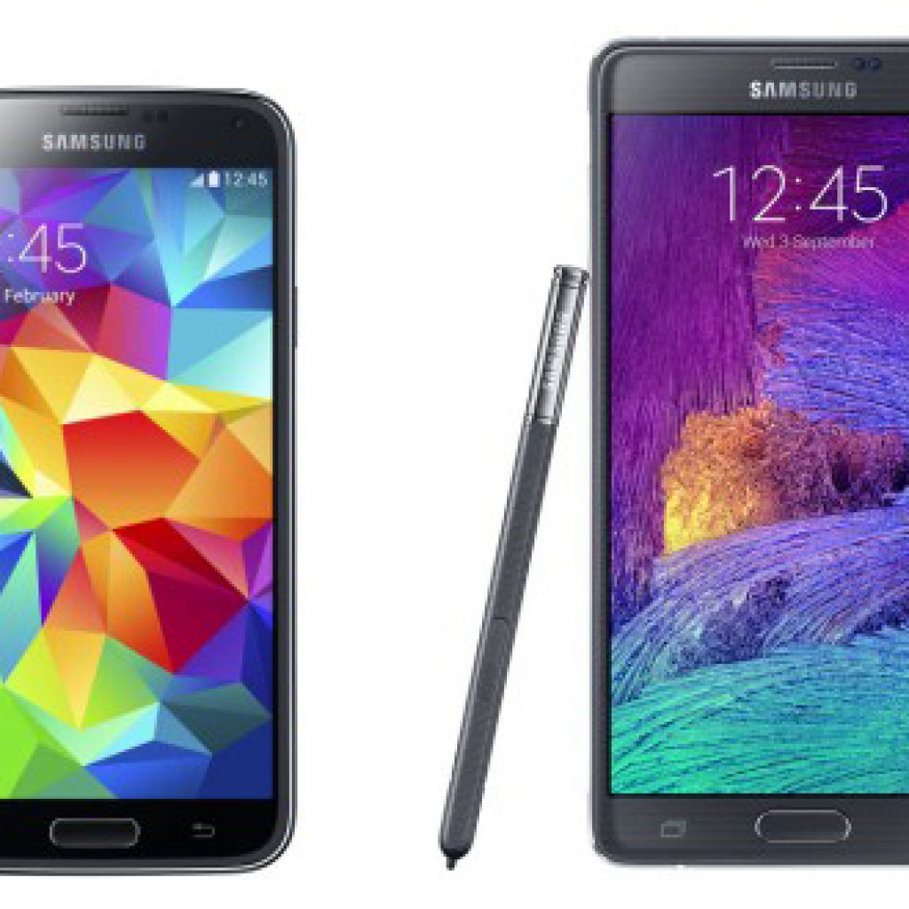 Samsung Galaxy Note 4 vs Galaxy S5