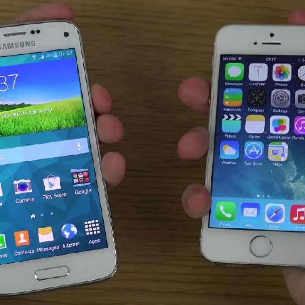 iPhone 6 vs Samsung Galaxy S5 Mini Harga dan Spesifikasi
