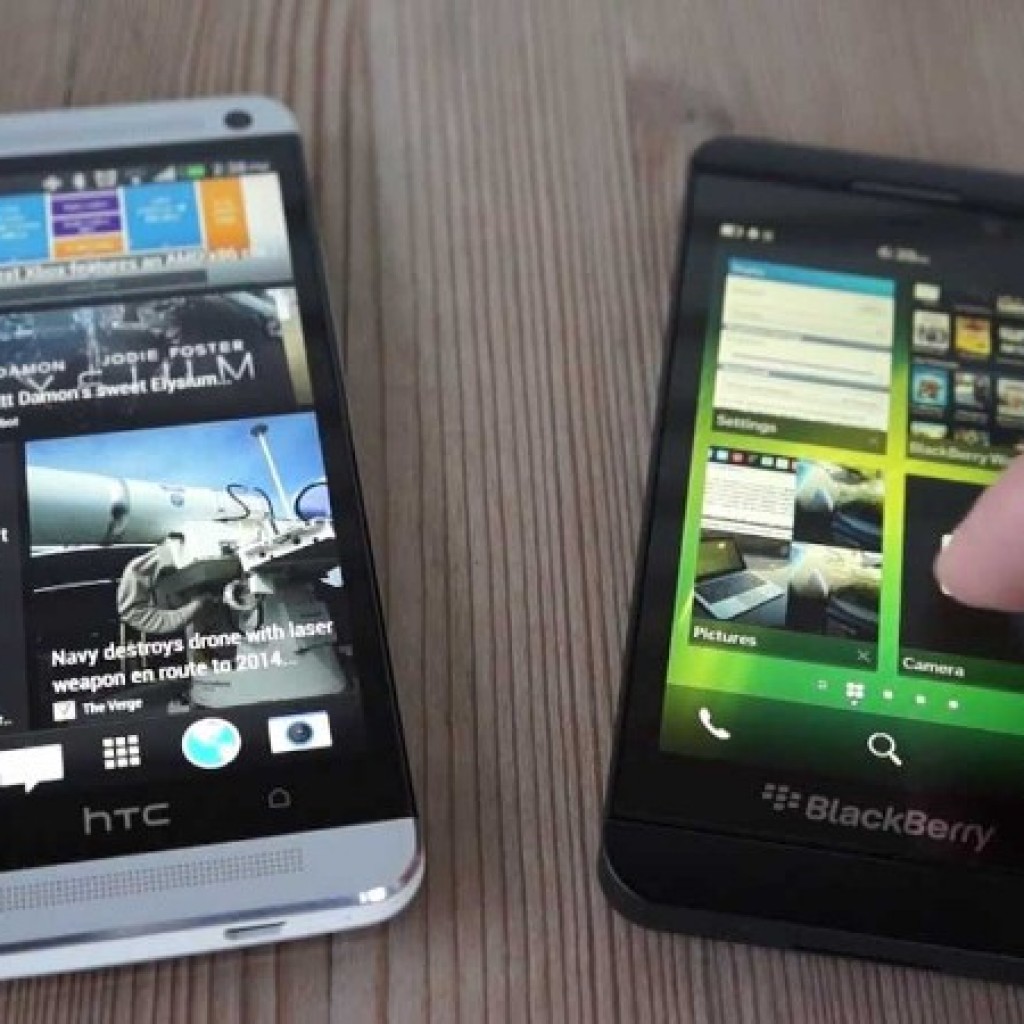 Blackberry Z10 vs HTC One Mini