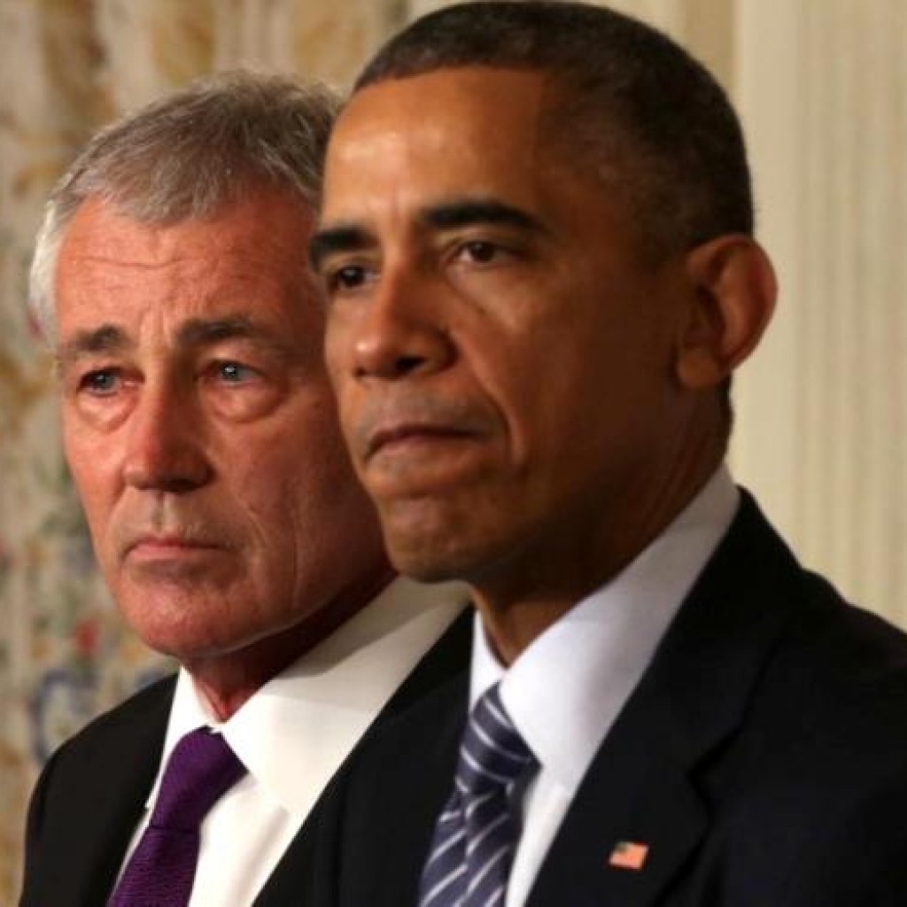 Chuck Hagel and Obama