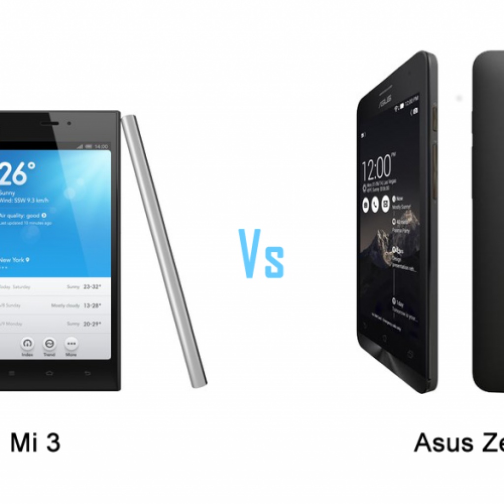 Harga dan Spesifikasi Asus Zenfone 5 vs Xiaomi Mi3
