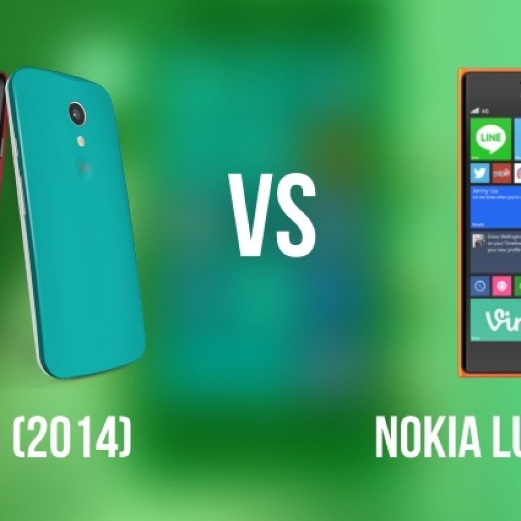 Motorola Moto G 2014 vs Nokia Lumia 730