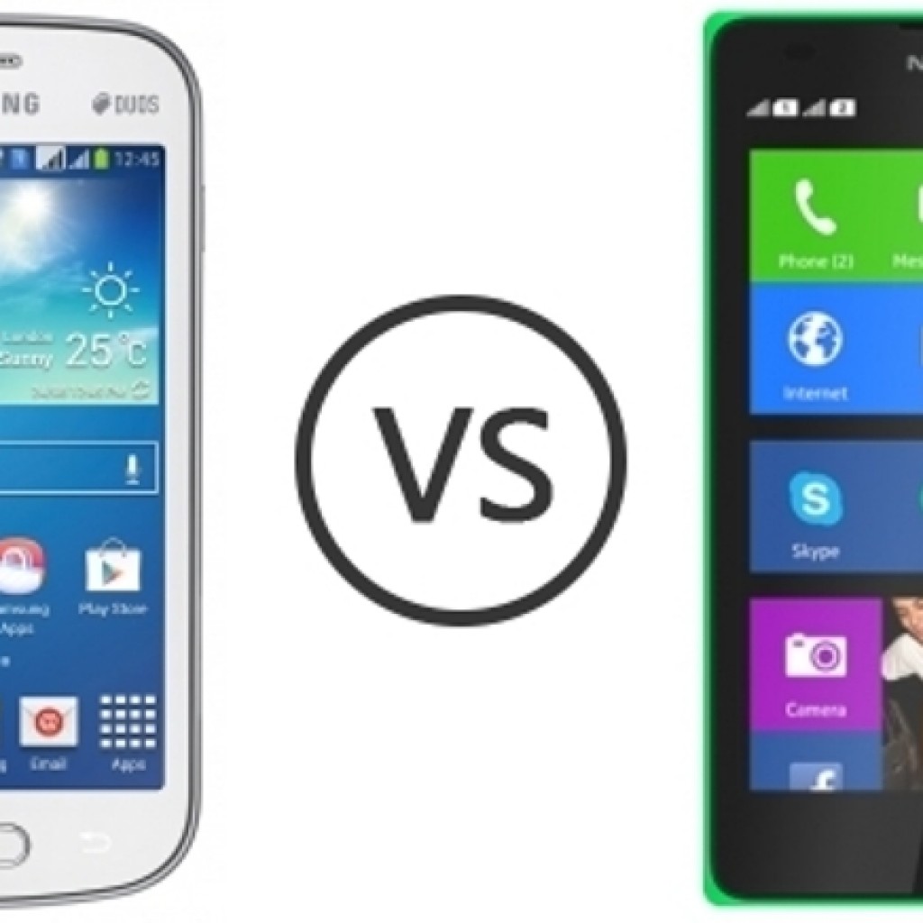 Nokia X2 dan Samsung Galaxy S Duos 2