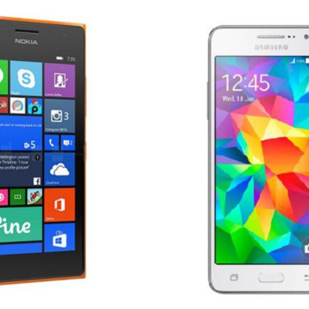 Samsung Galaxy Grand Prime vs Nokia Lumia 730