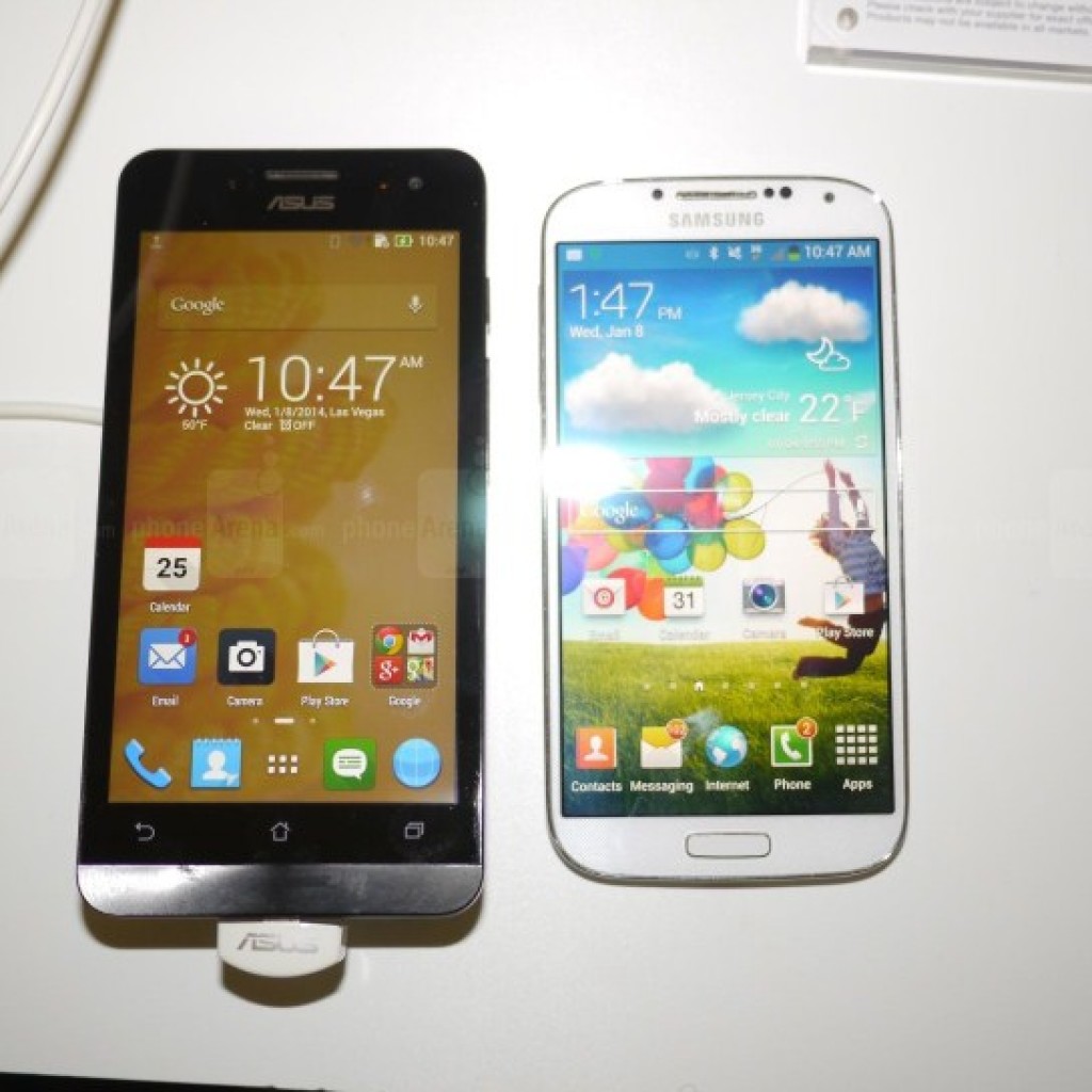 Samsung Galaxy S4 vs Asus Zenfone 5
