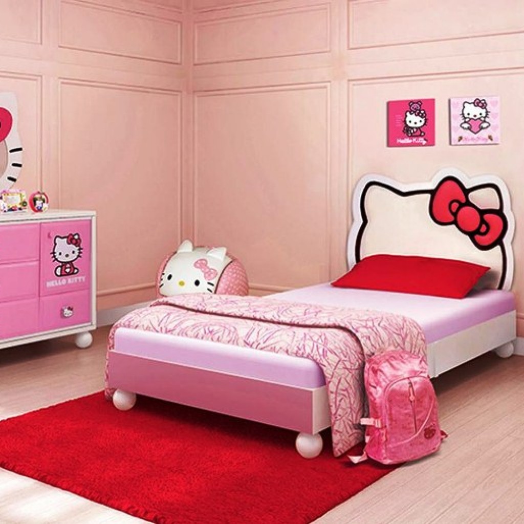 Desain Kamar Hello Kitty