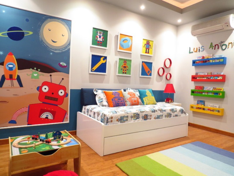 Desain Interior Kamar Tidur Minimalis Untuk Anak-Anak