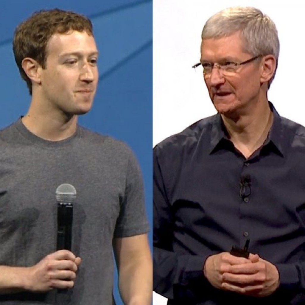 Mark Zuckerberg vs Tim Cook