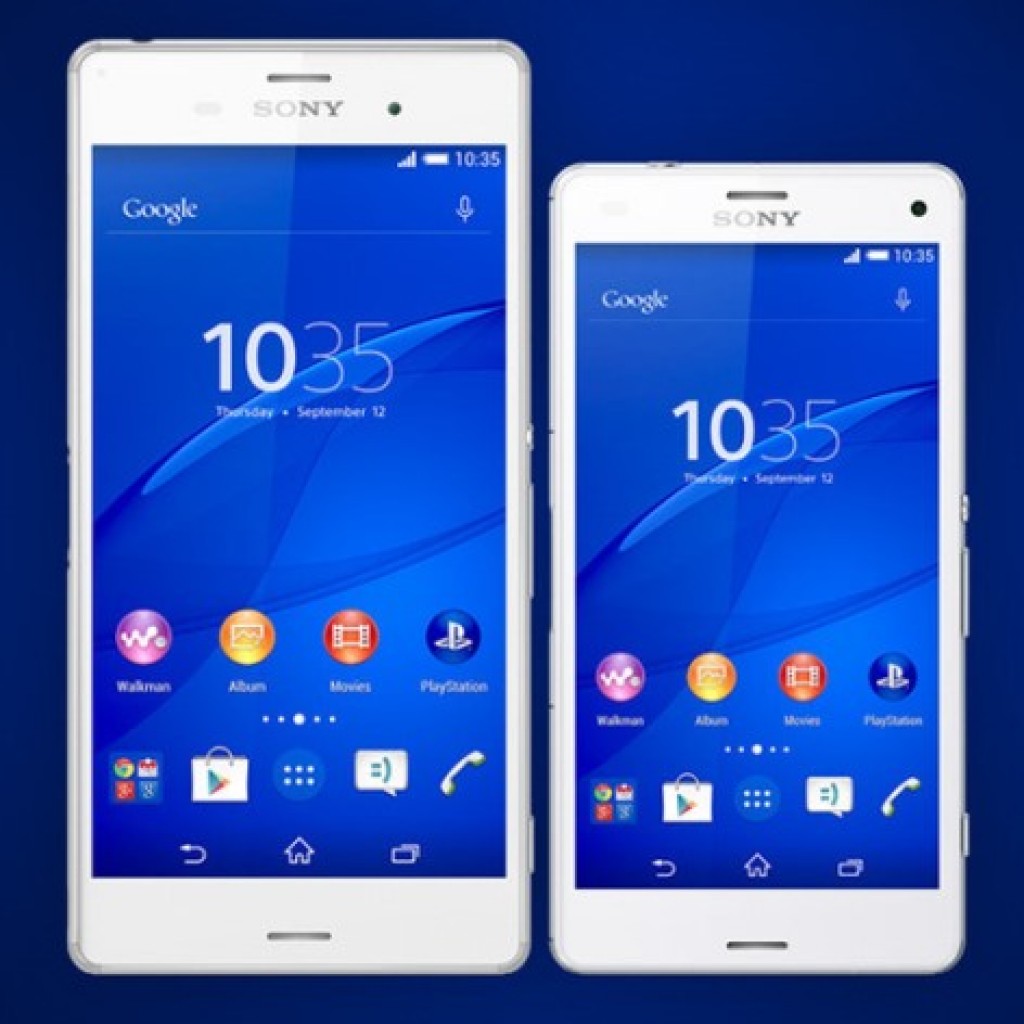 Sony Xperia X3 vs Xperia Z3 Compact