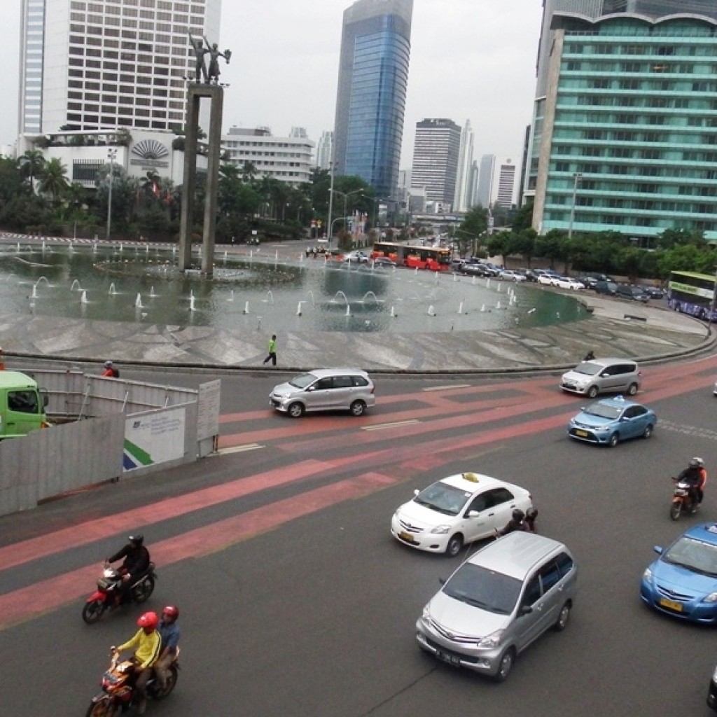 pelarangan sepeda motor di jakarta