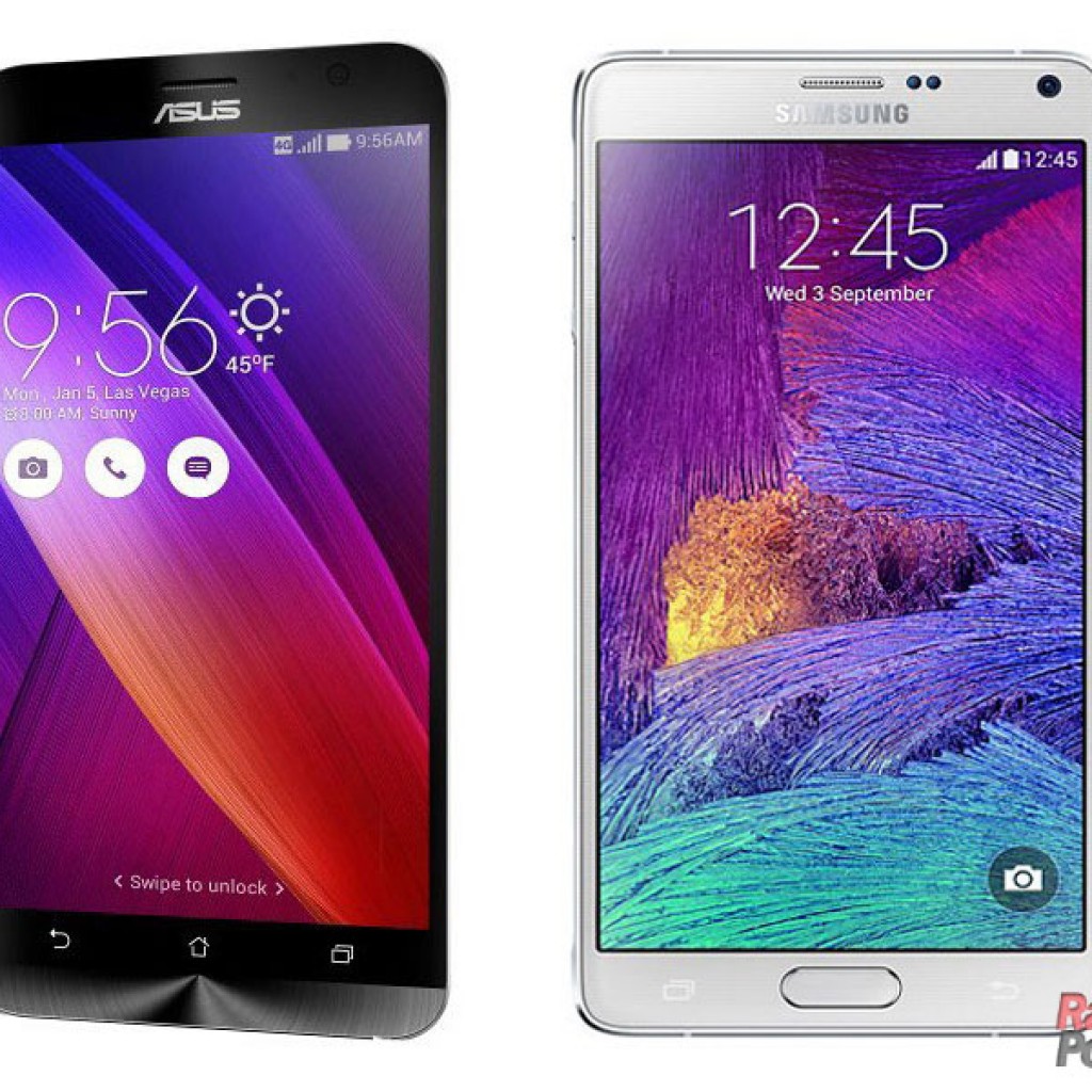 Asus Zenfone 2 vs Galaxy Note 4