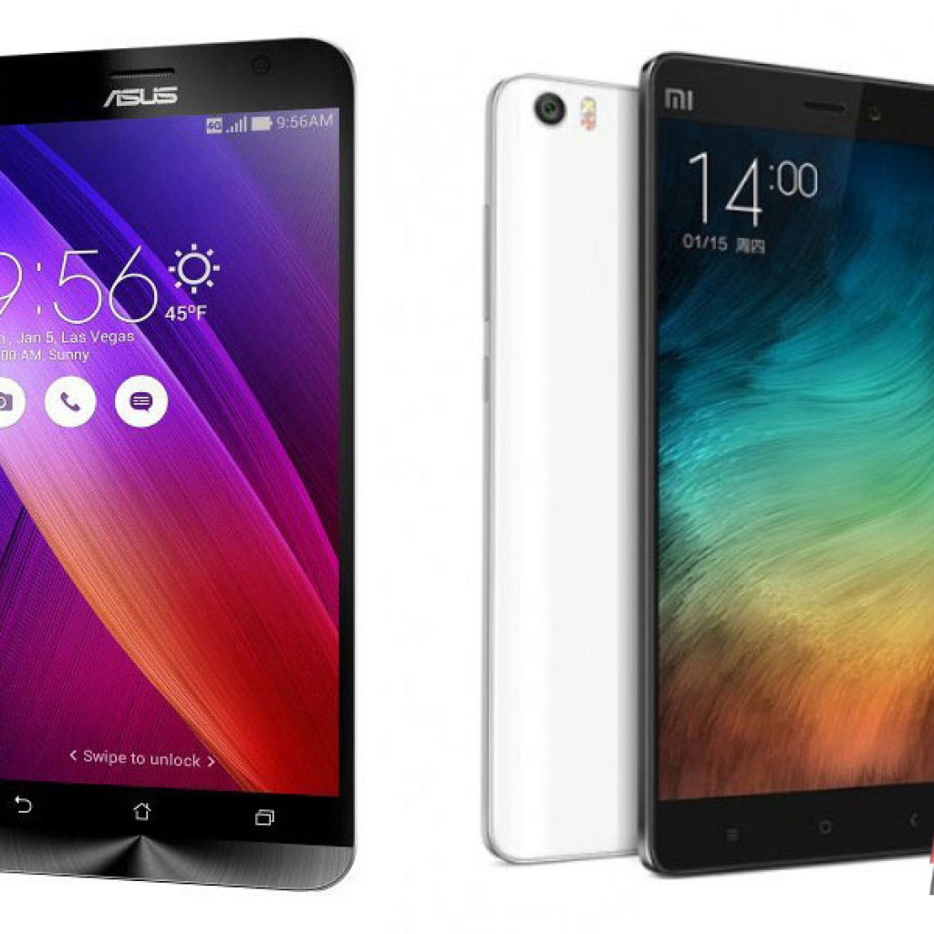 Asus Zenfone 2 vs Xiaomi Mi Note Pro