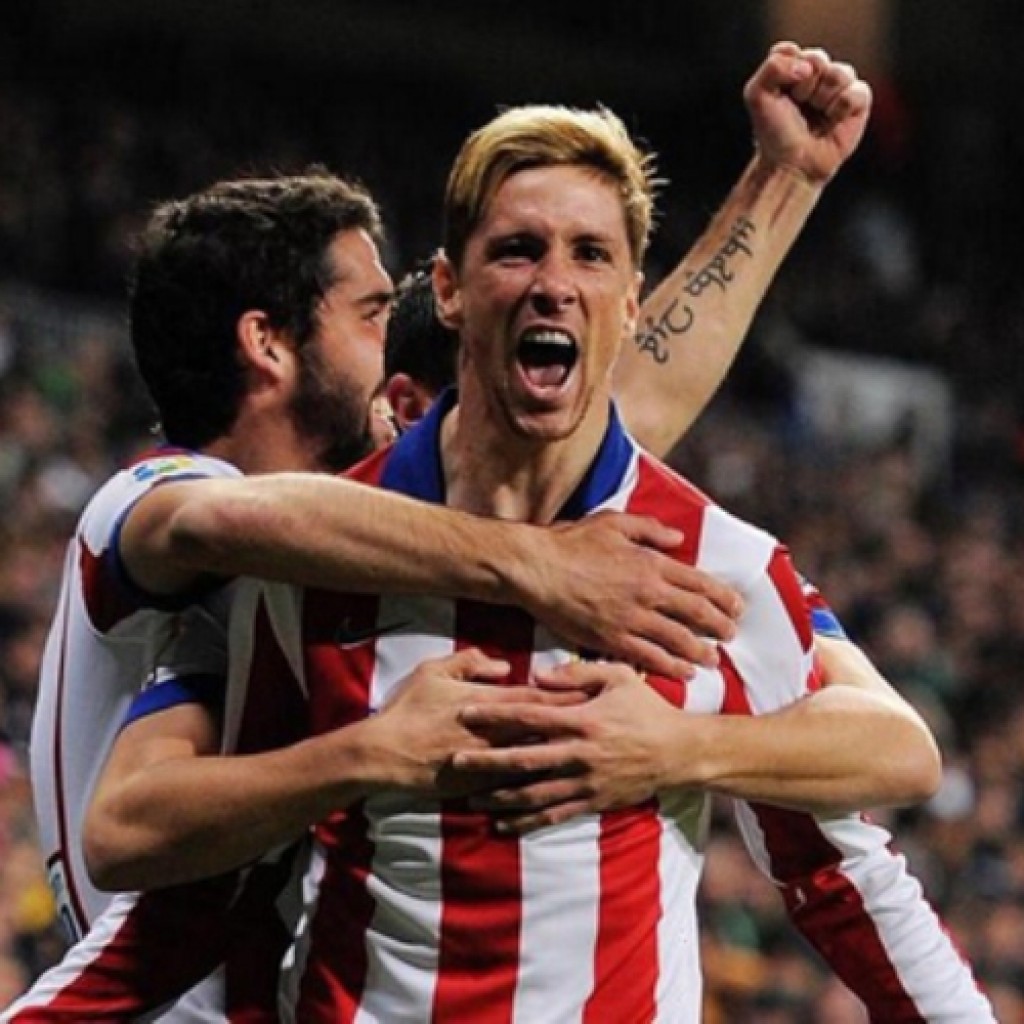Fernando Torres loloskan Atletico Madrid menang agregat