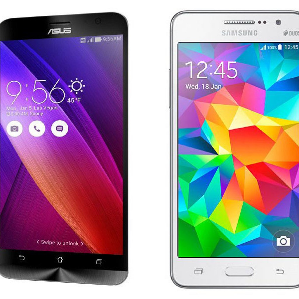 Harga Asus Zenfone 2 vs Galaxy Grand Prime