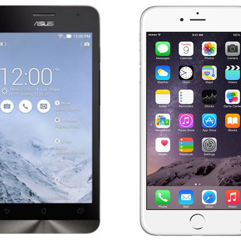Harga Zenfone 5 vs iPhone 6