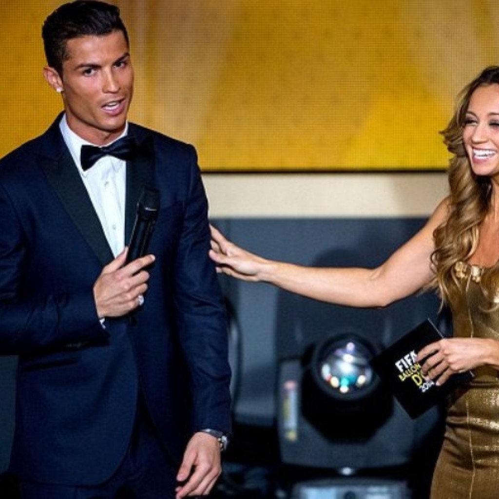 Kate Abdo Presenter cantik acara FIFA Ballon dOr 2014