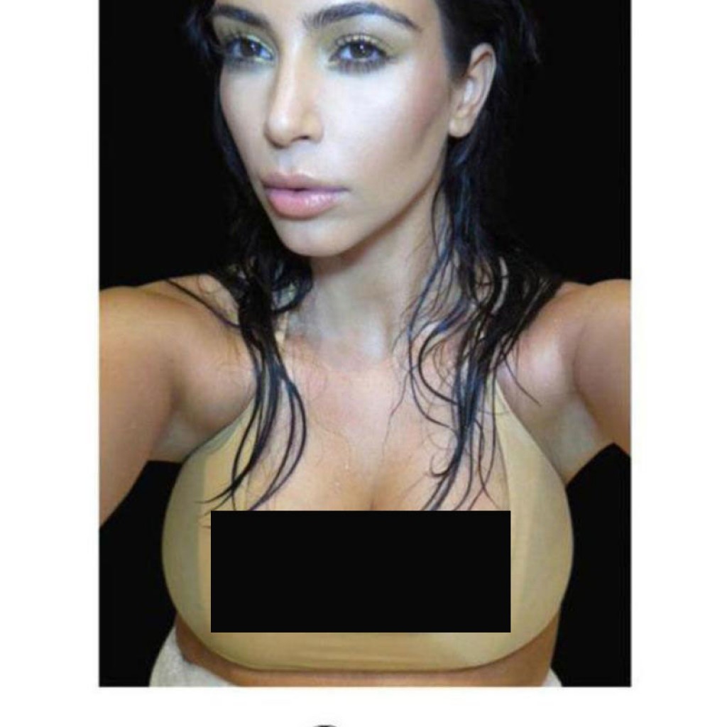 Kim Kardashian Selfish Cover