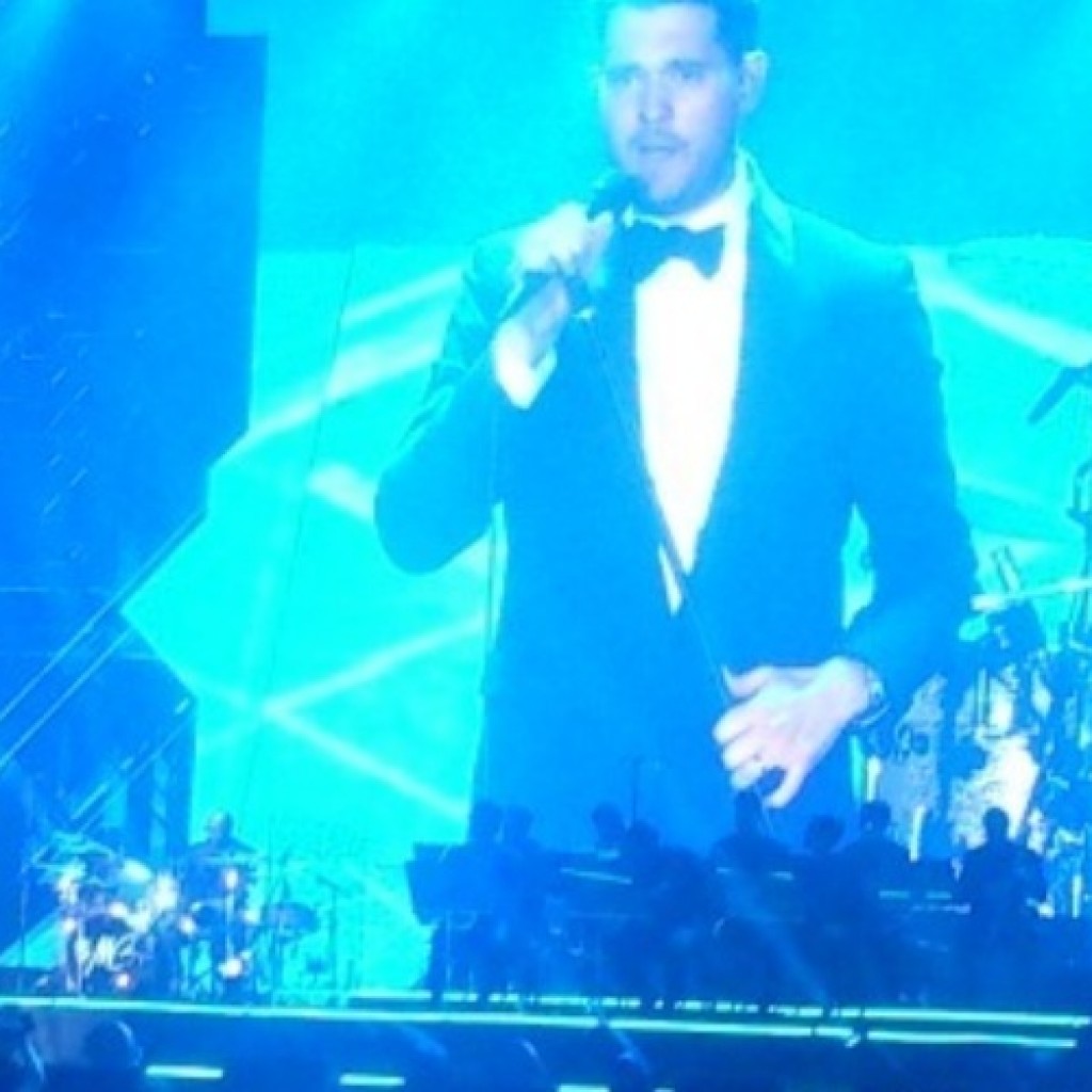 Konser Michael Buble Jakarta buat penonton terkesima