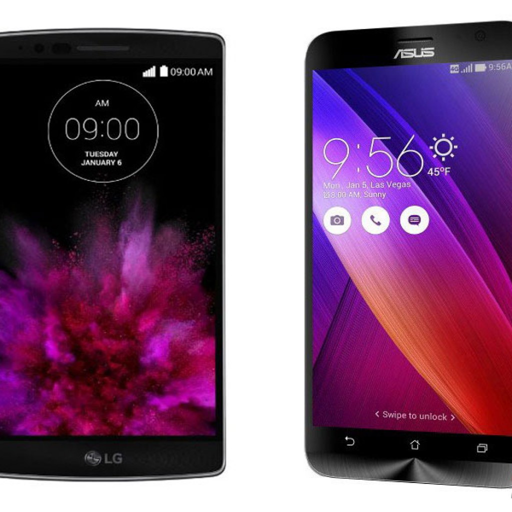 LG G Flex 2 vs Asus Zenfone 2
