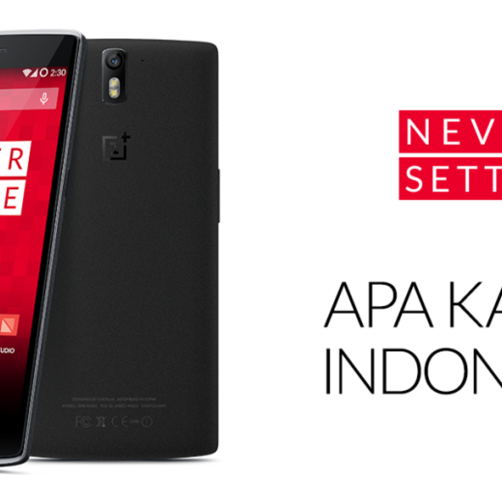 OnePlus One hadir melalui Lazada Indonesia