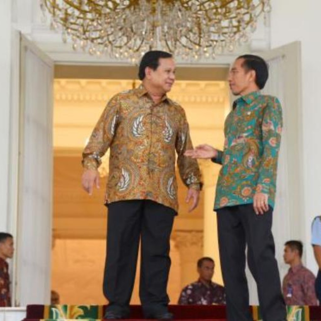 Pertemuan Presiden Jokowi dan Prabowo Subianto di Istana