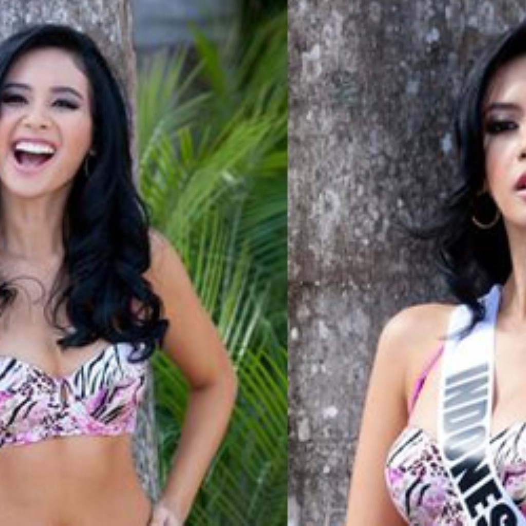Sesi Bikini Elvira Devinamiri di Miss Universe 2015