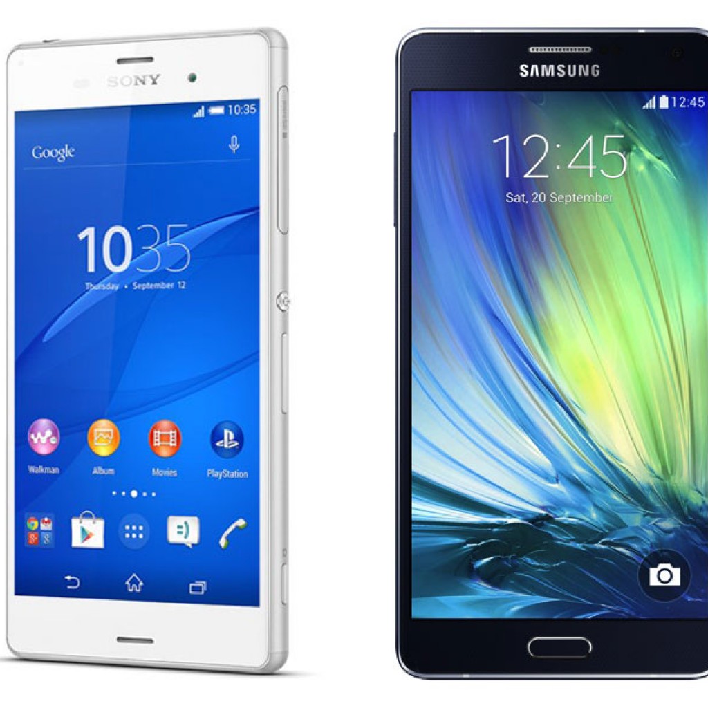 Sony Xperia Z3 vs Samsung Galaxy A7