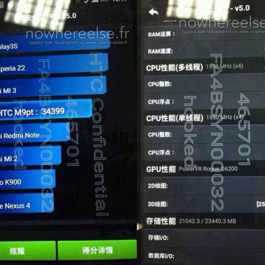 Spesifikasi HTC One M9 Plus