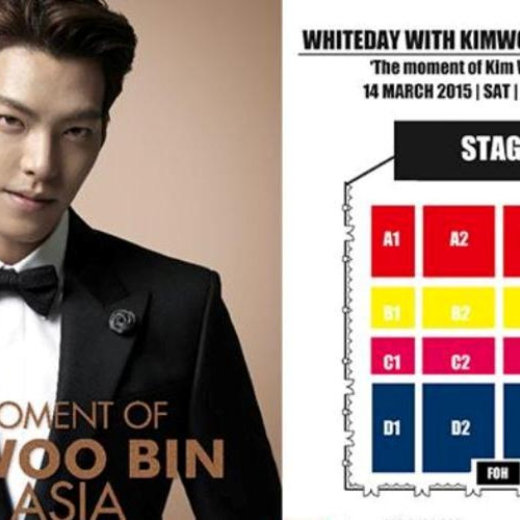 Acara jumpa fans Kim Woo Bin di Jakarta