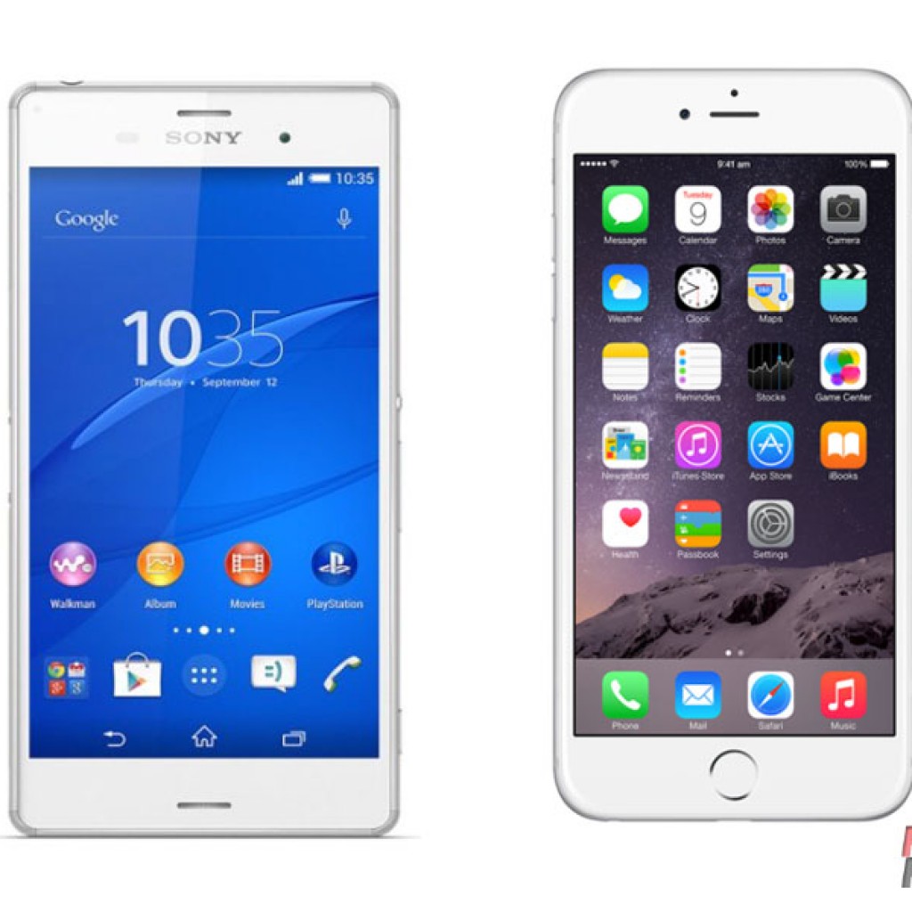 Harga Sony Xperia Z3 vs iPhone 6