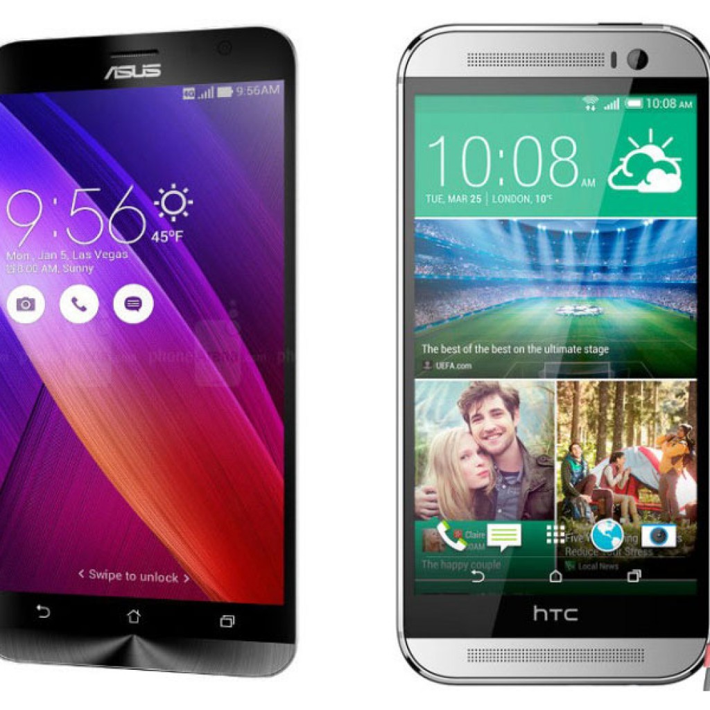 Harga Zenfone 2 vs HTC One M8