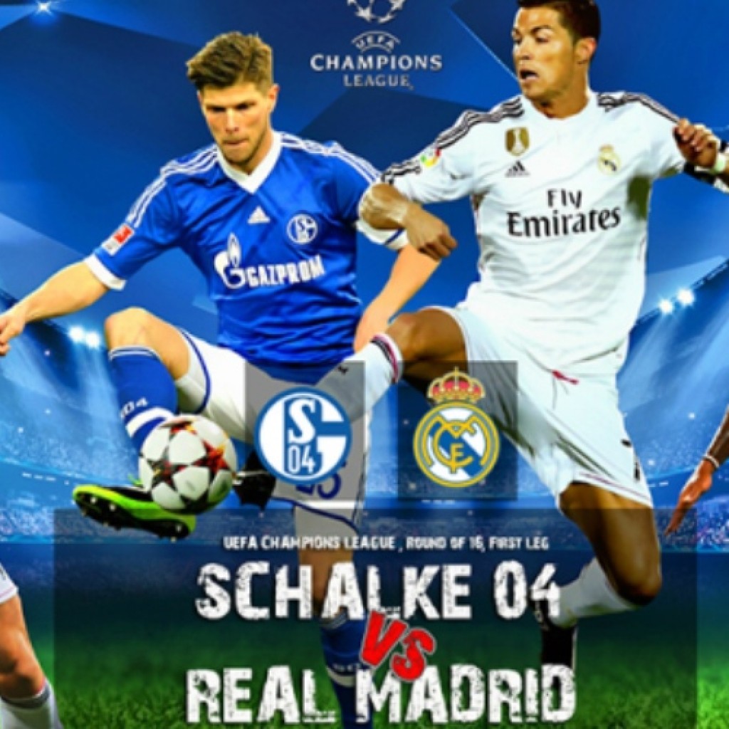 Jadwal Liga Champions 2015 Schalke vs Real Madrid