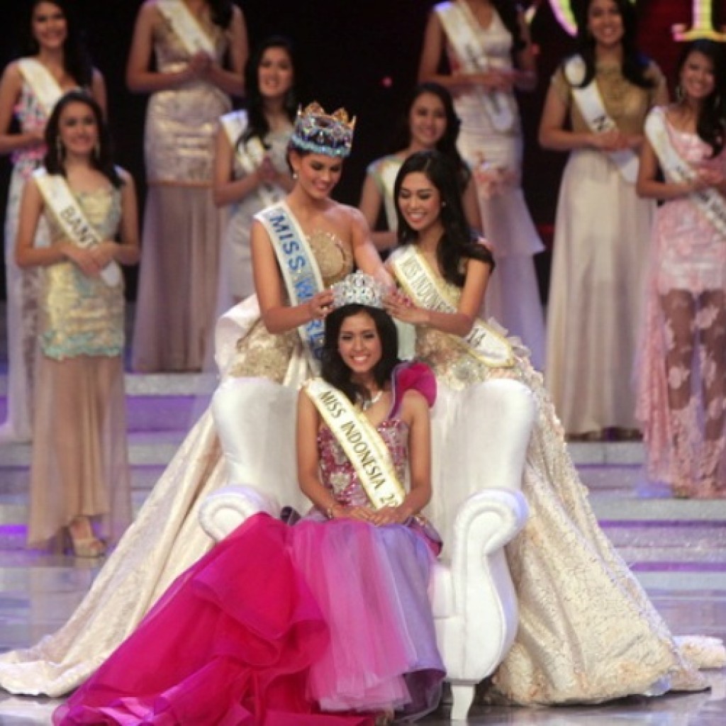 Maria Harfanti juara Miss Indonesia 2015