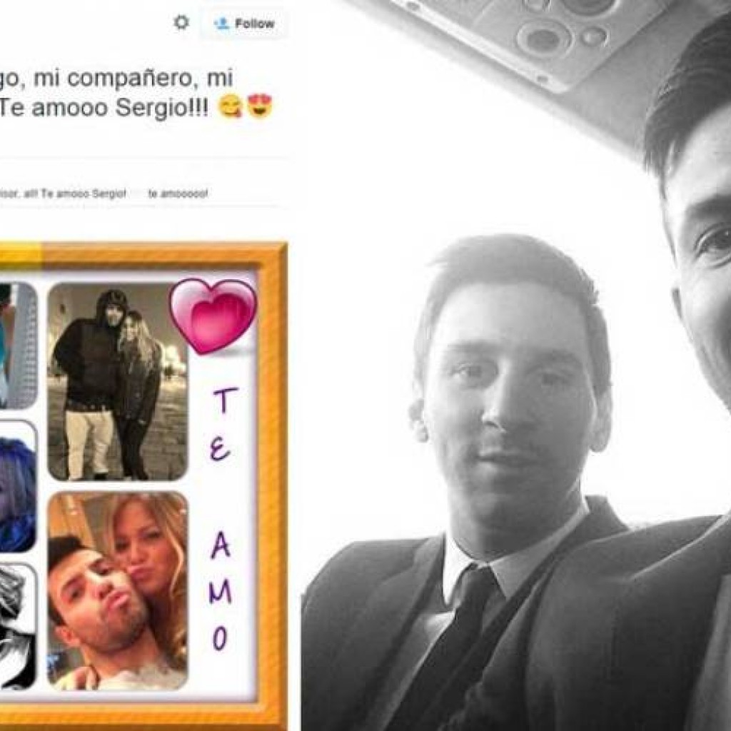 Sergio Aguero dan Lionel Messi pacaran bareng pakai jet pribadi
